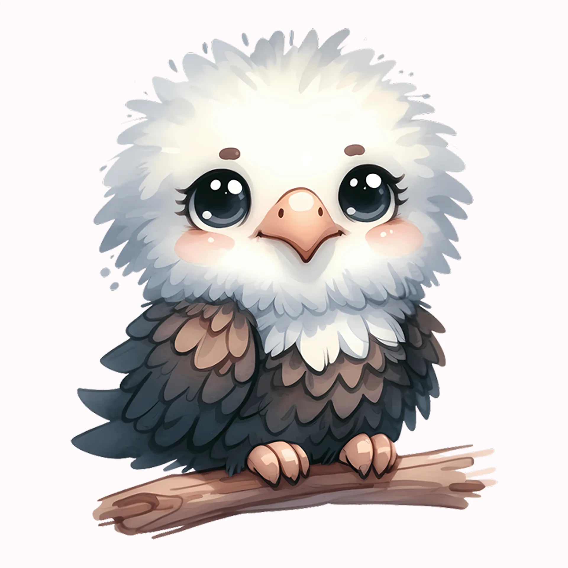 Permanent Sticker Baby Adler