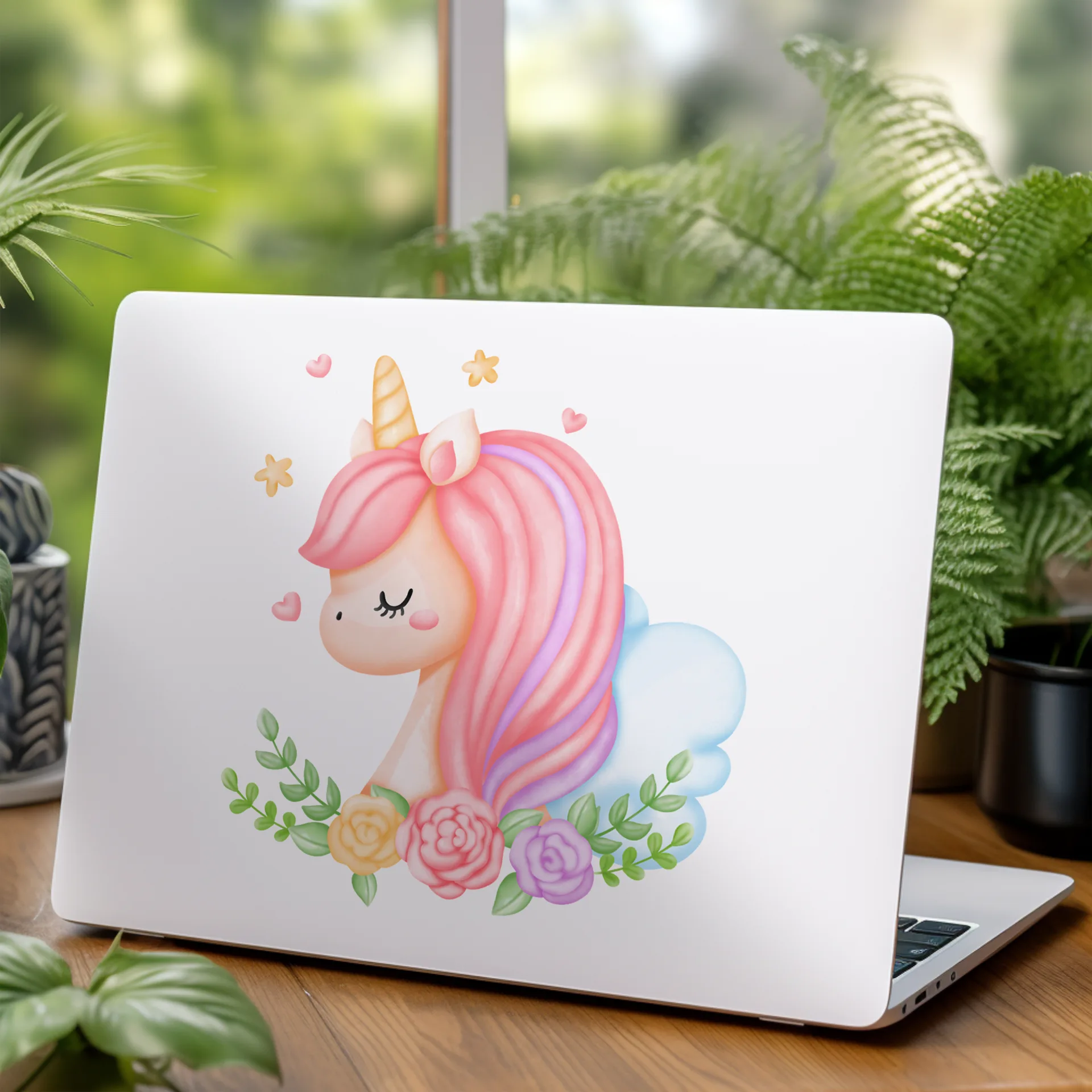 Permanent Sticker Einhorn Träumer