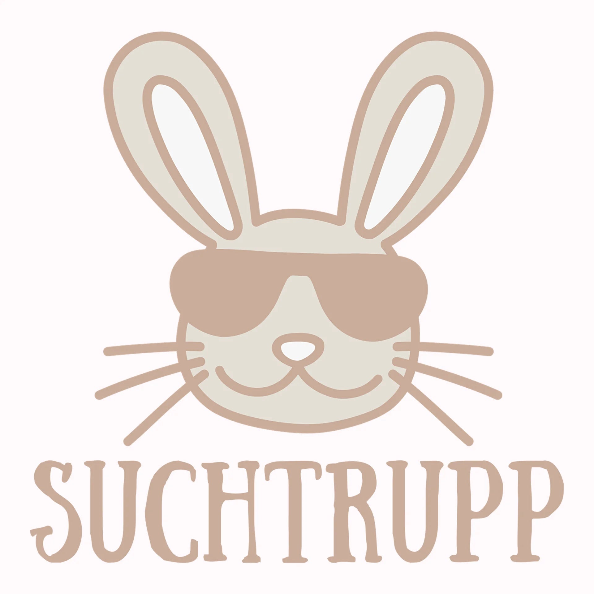 Permanent Sticker Hasen Suchtrupp