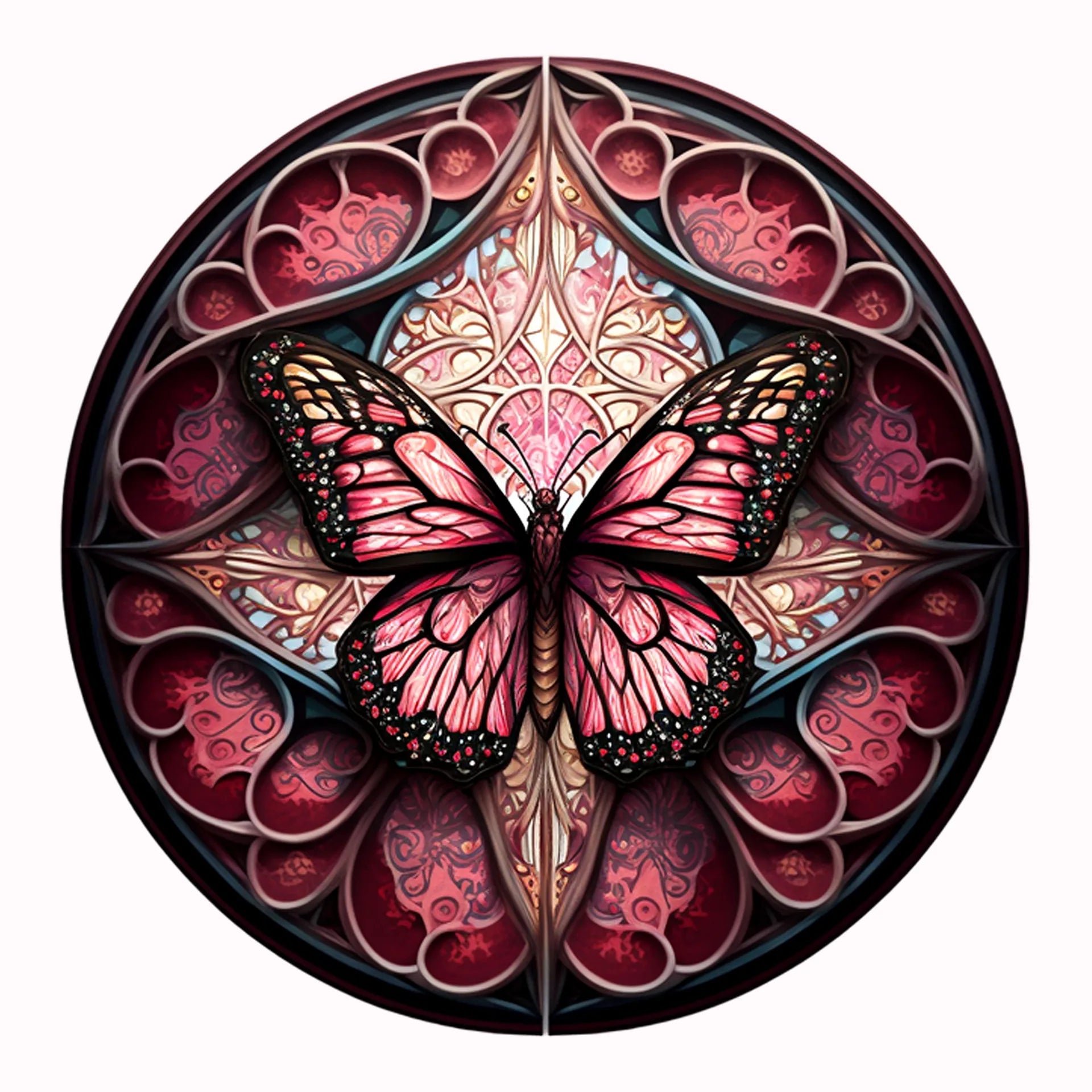 Permanent Sticker Schmetterling Echo