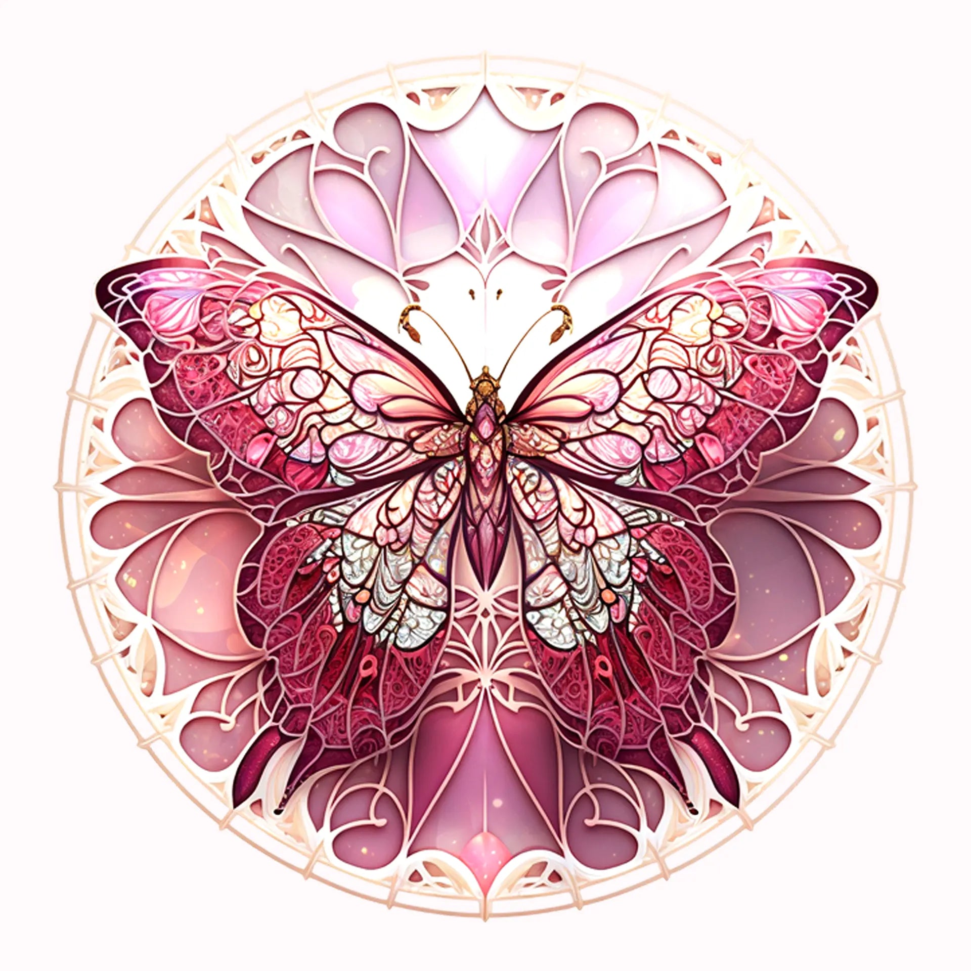 Permanent Sticker Schmetterling Harmony