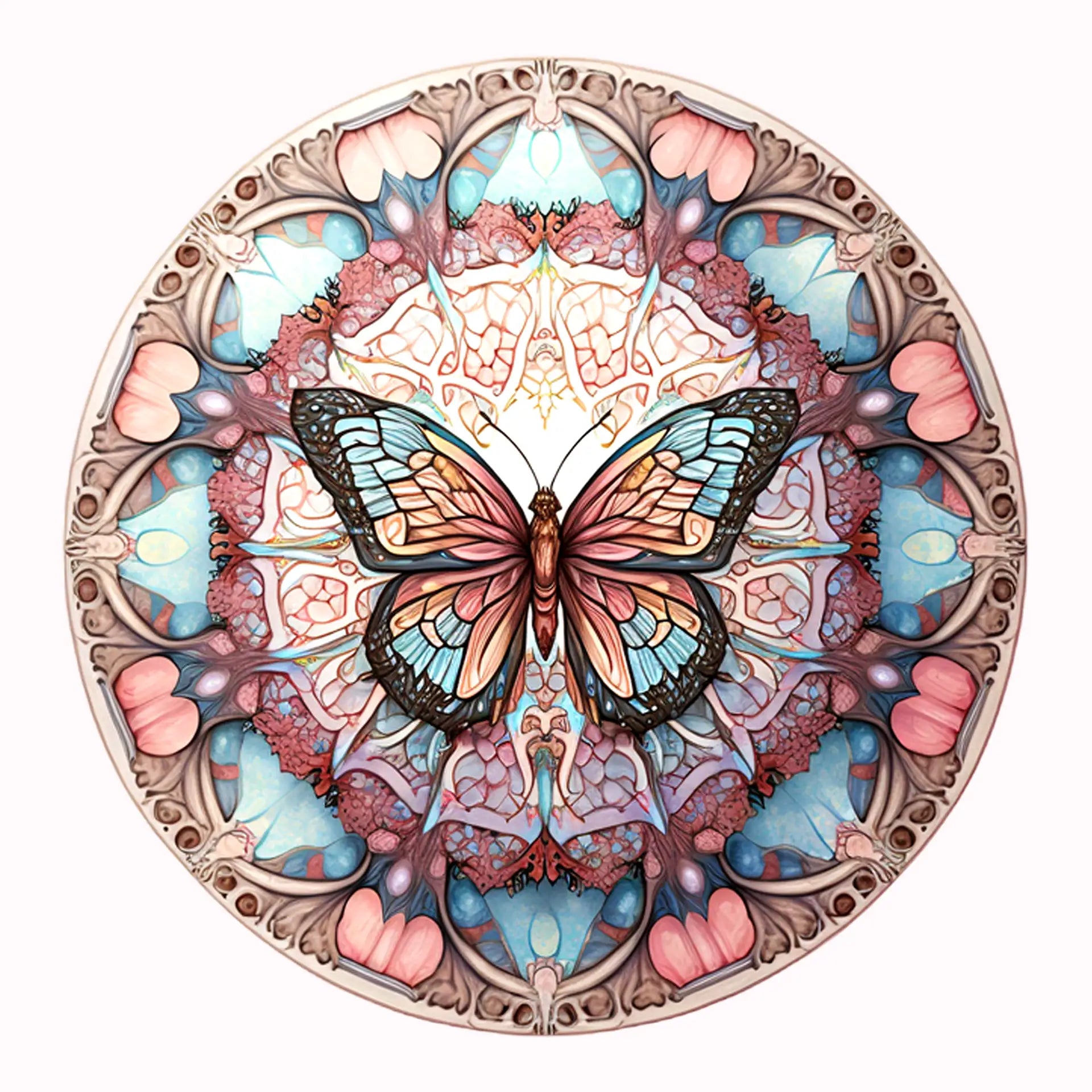 Permanent Sticker Schmetterling Mariposa