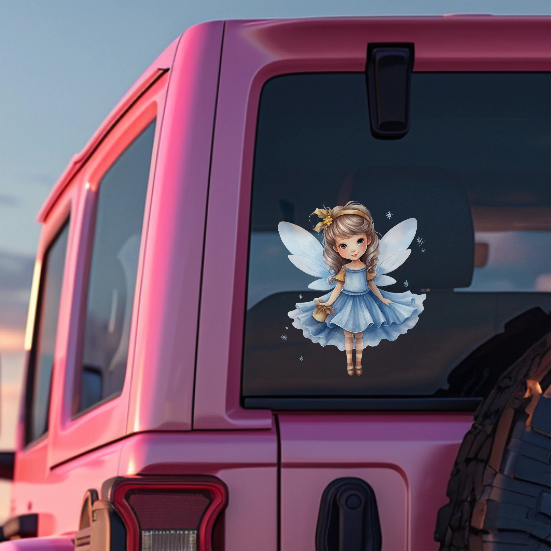 Permanent Sticker Zauber Fee Winter