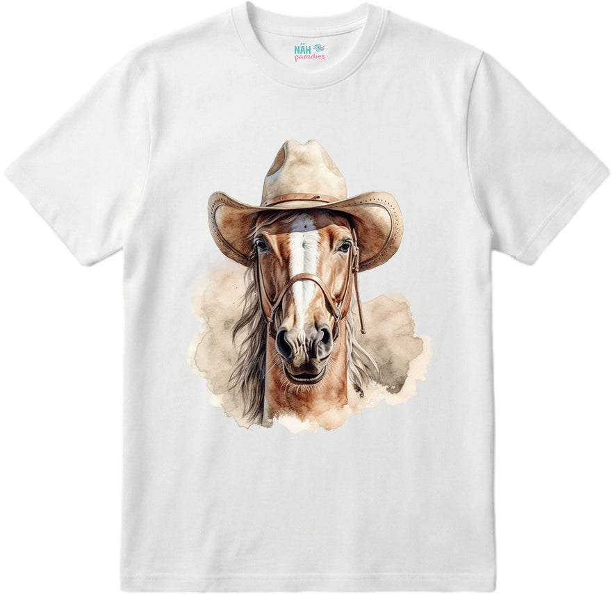 Bio T-Shirt Cowboy Pferd