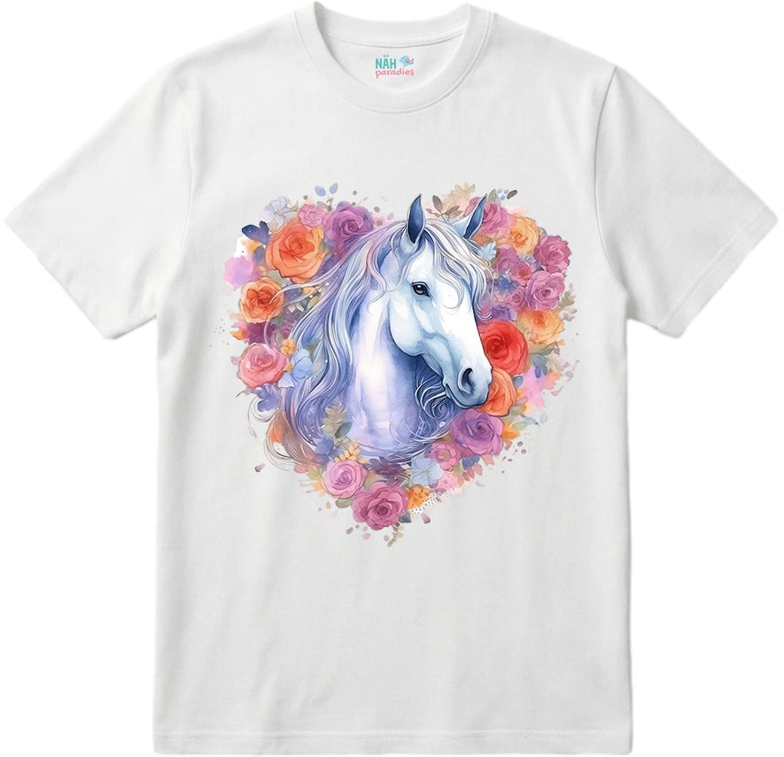 Bio T-Shirt Herzliches Pferd