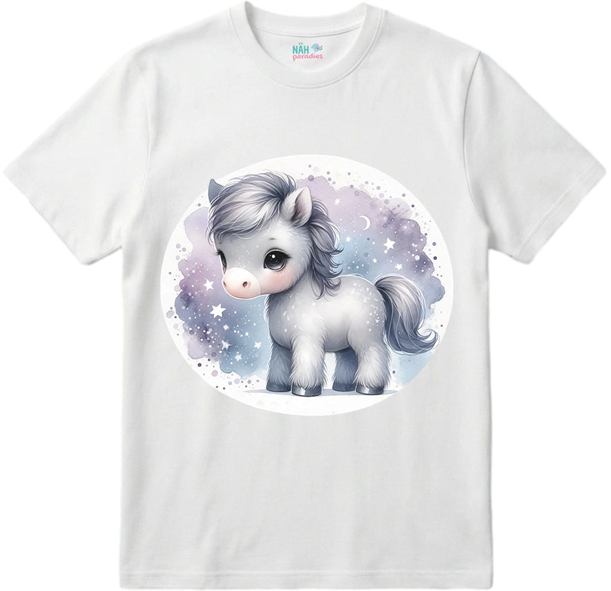 Bio T-Shirt Nachthimmel Pony