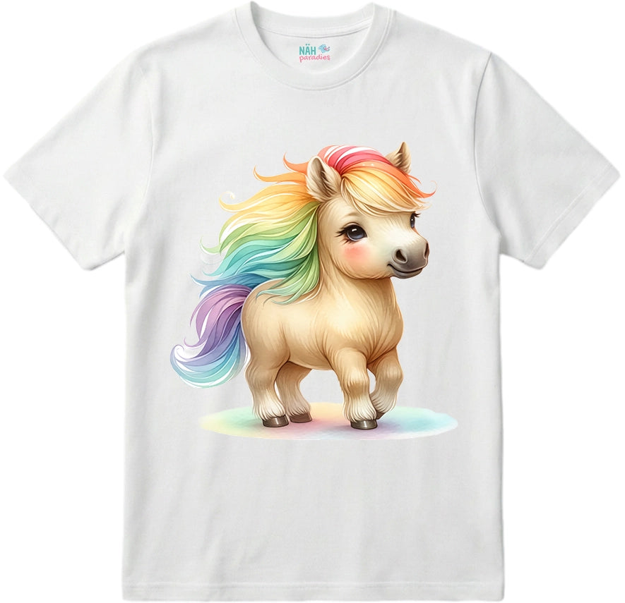 Bio T-Shirt Traumpony in Pastell