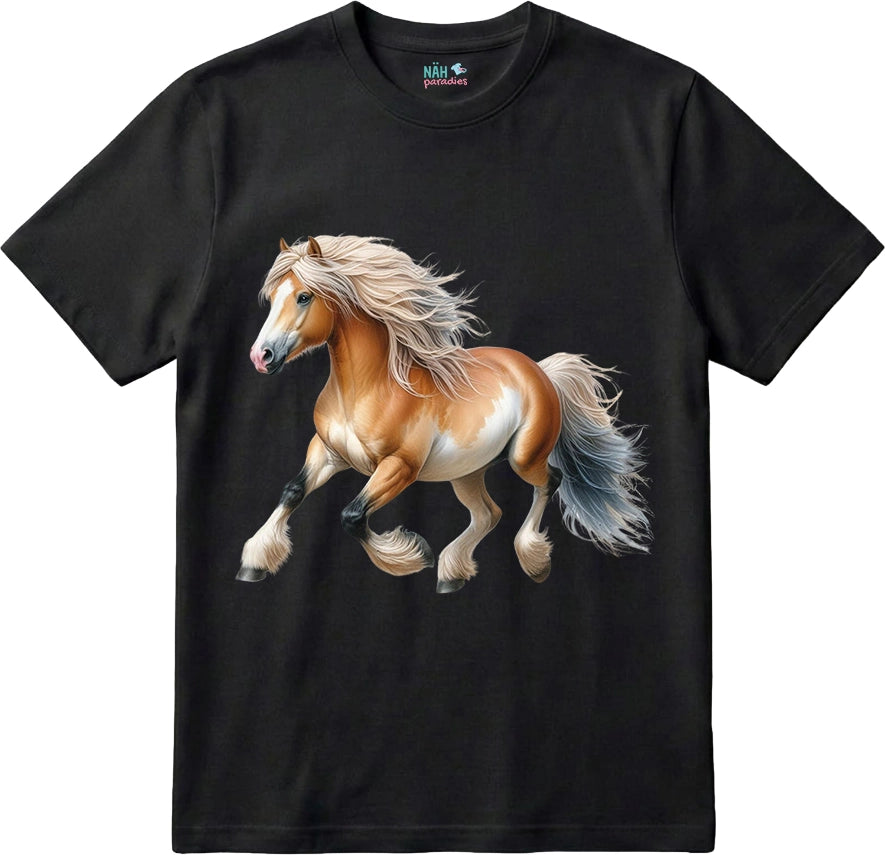 Bio T-Shirt Pferd Haflinger