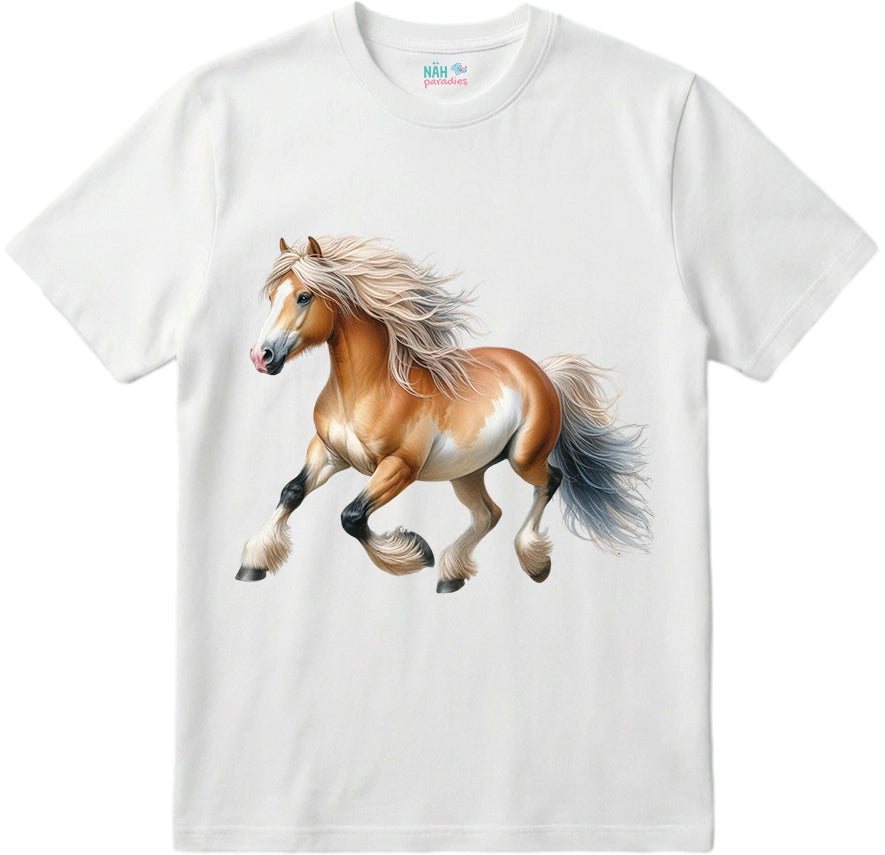 Bio T-Shirt Pferd Haflinger
