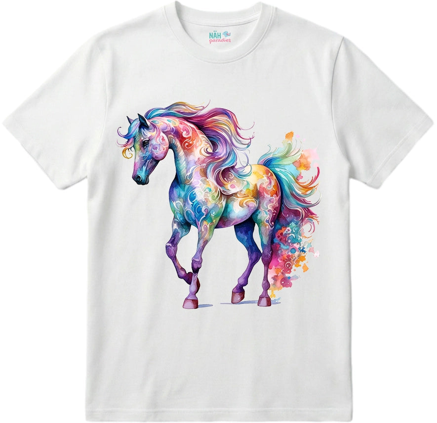 Bio T-Shirt Aquarell Traumpferd