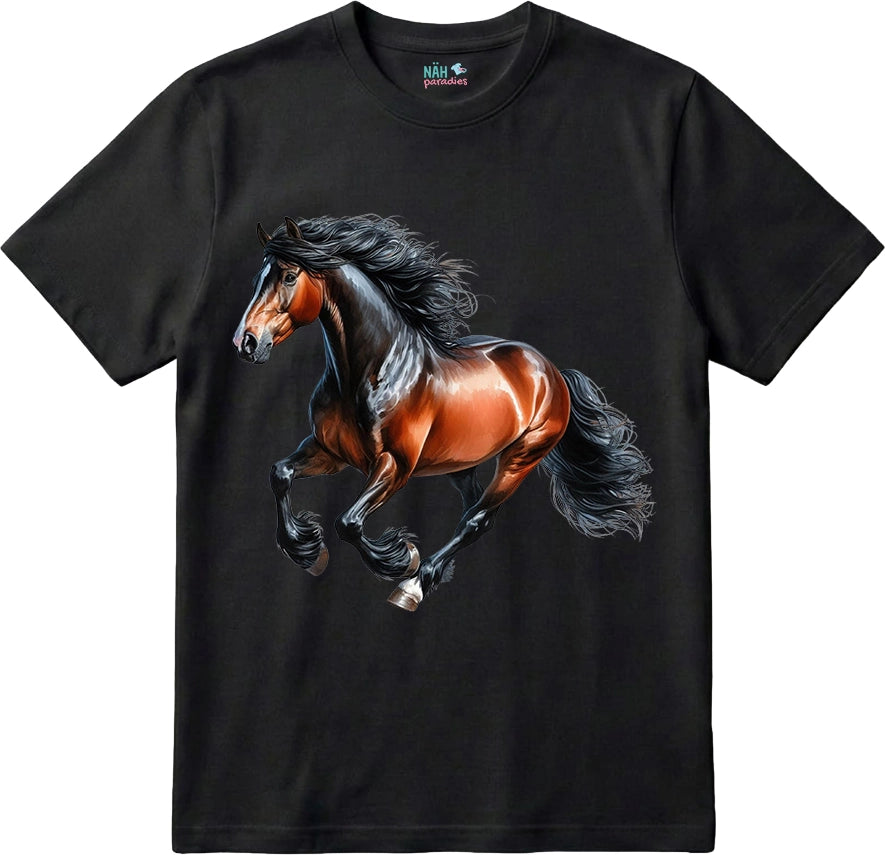 Bio T-Shirt Pferd Beauty Holsteiner
