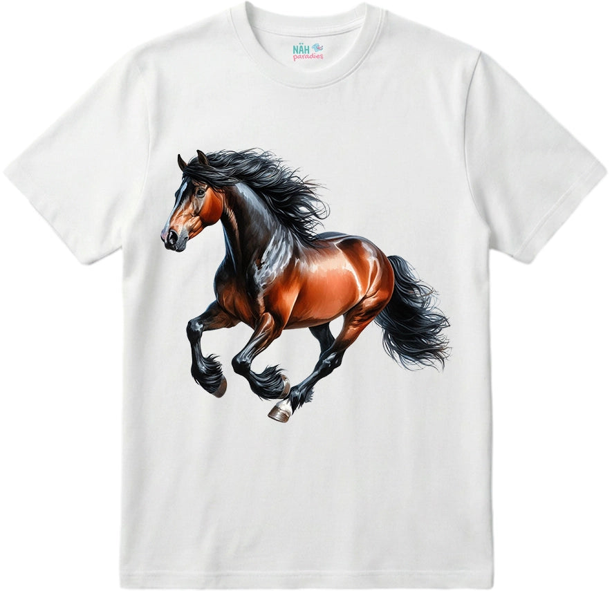 Bio T-Shirt Pferd Beauty Holsteiner