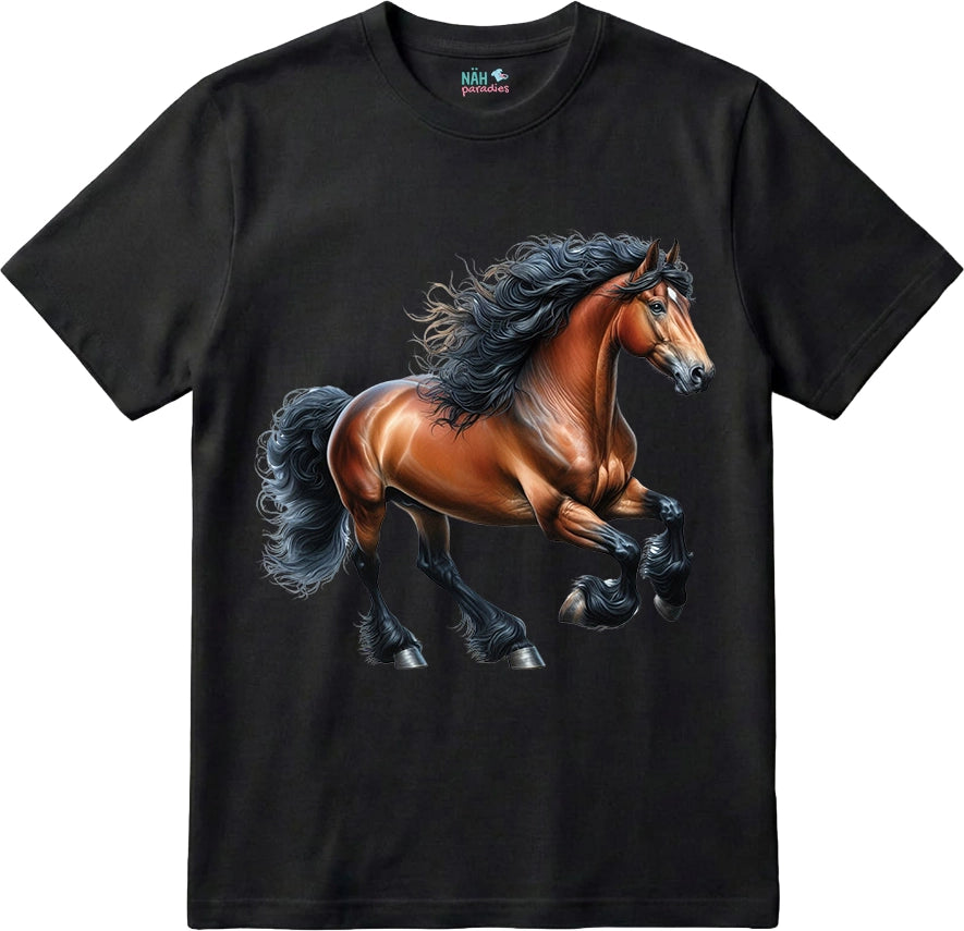 Bio T-Shirt Pferd Hannoveraner Rocky