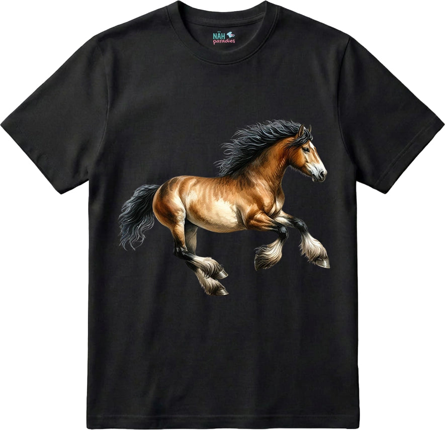 Bio T-Shirt Pferd Lomud