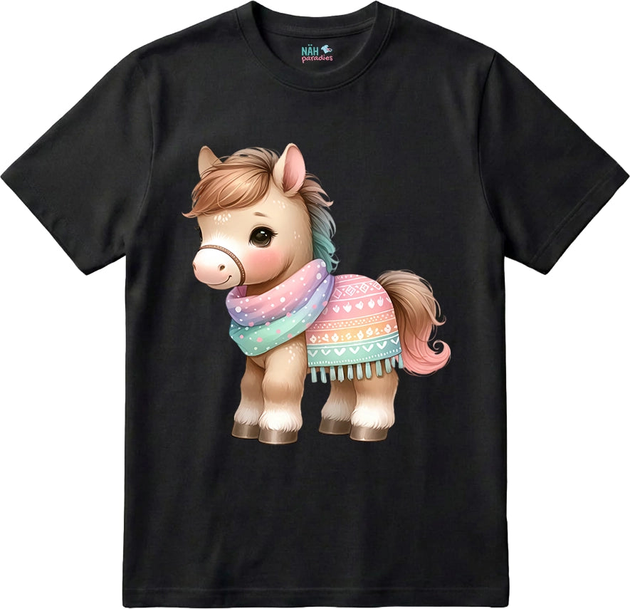 Bio T-Shirt Pony im Pastell Outfit