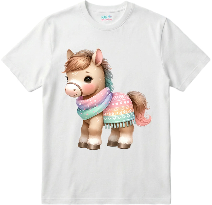 Bio T-Shirt Pony im Pastell Outfit