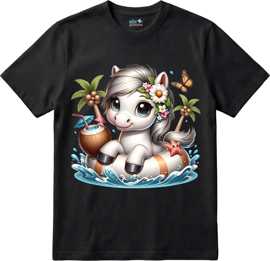 Bio T-Shirt karibisches Pony Wölkchen