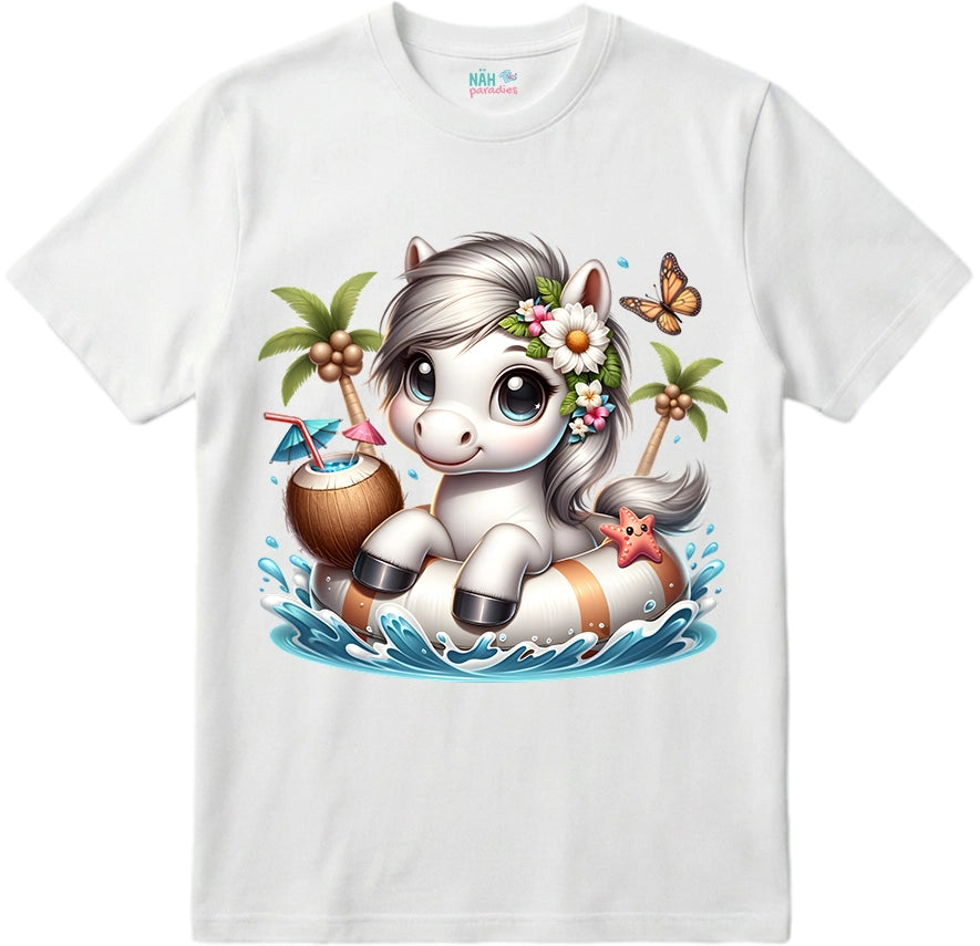 Bio T-Shirt karibisches Pony Wölkchen