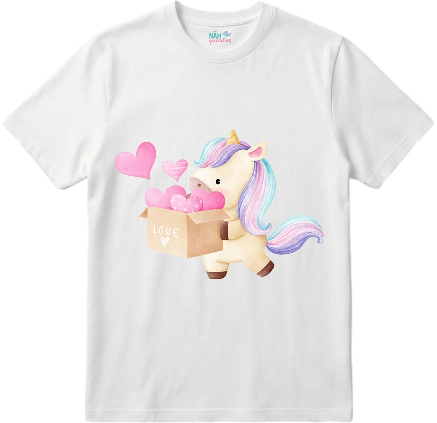 Bio T-Shirt Einhorn Liebeslieferung