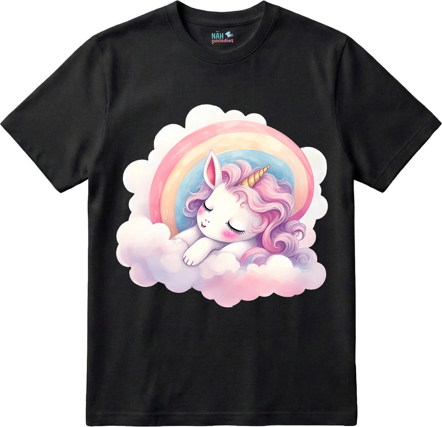 Bio T-Shirt Einhorn Regenbogentraum