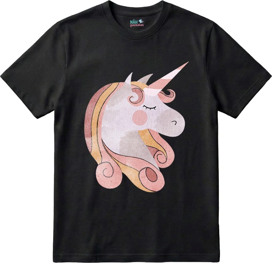 Bio T-Shirt Wasserfarben Einhorn
