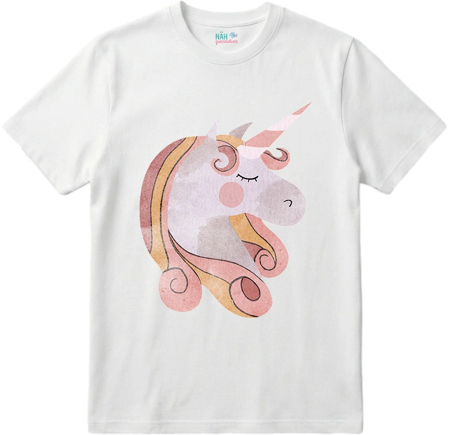 Bio T-Shirt Wasserfarben Einhorn