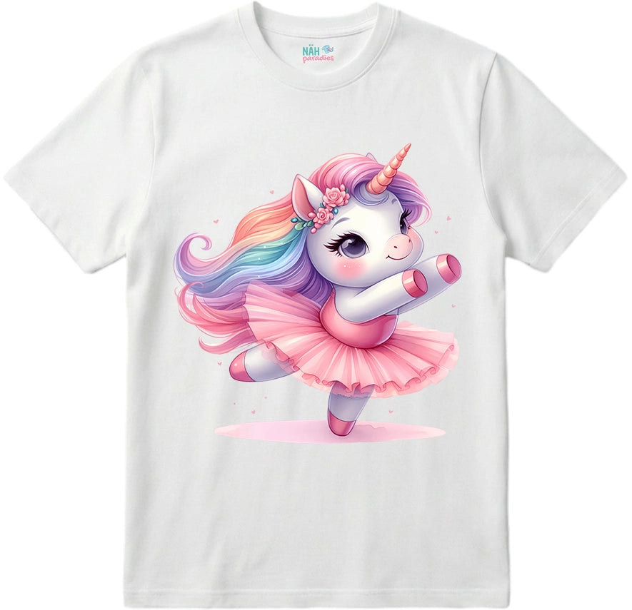 Bio T-Shirt Ballett Einhorn