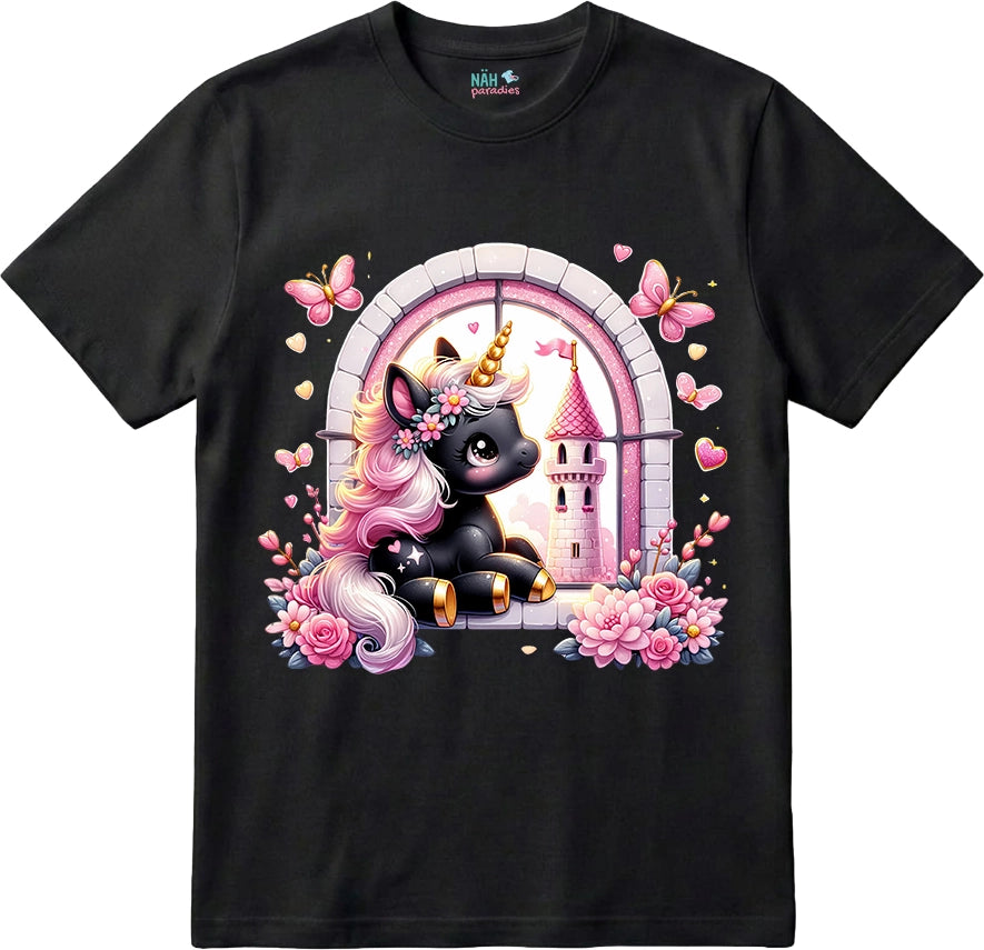 Bio T-Shirt Einhorn Rosabella Turm