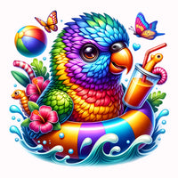 Alle Tiere Permanent Sticker