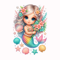 Meerjungfrauen Permanent Sticker