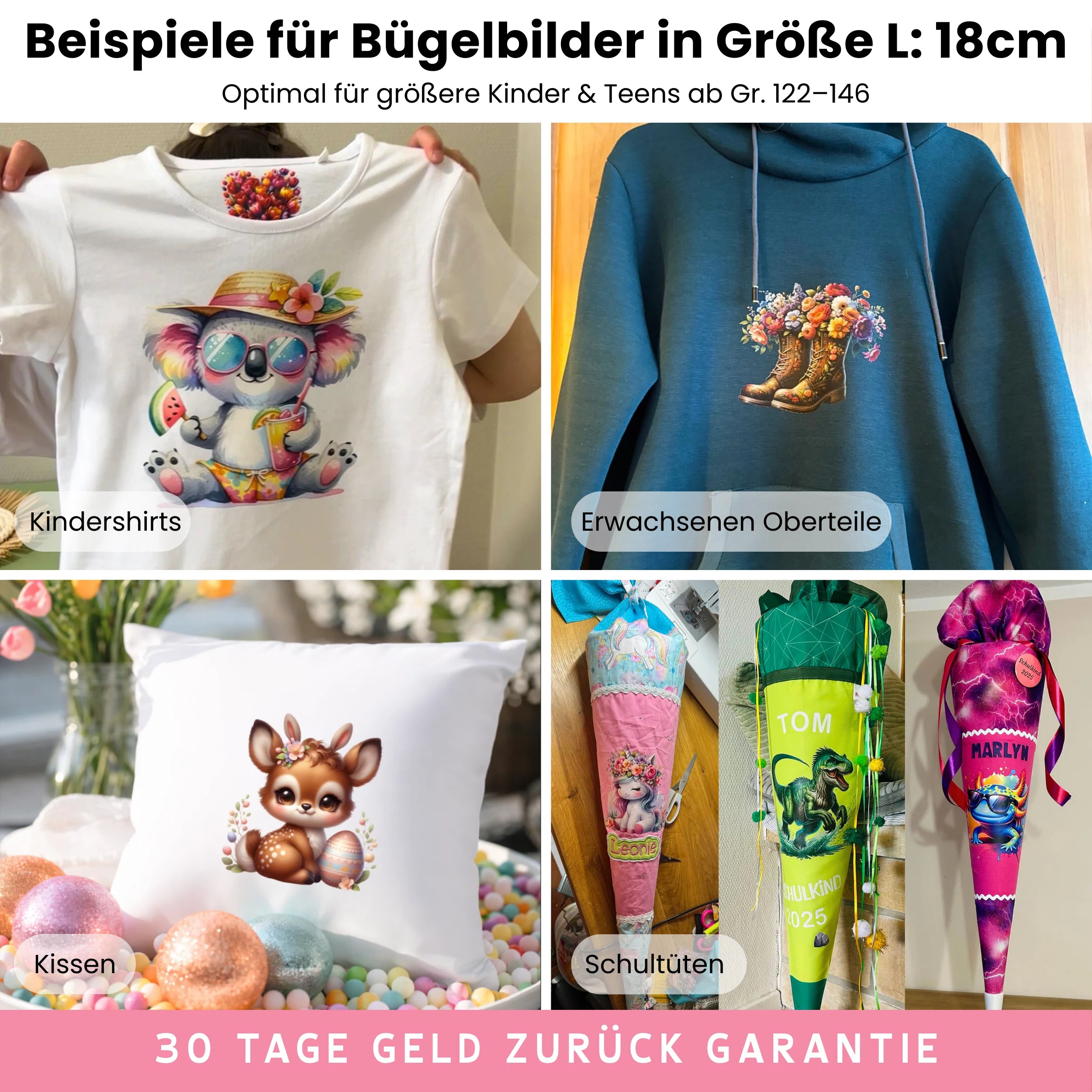 Bügelbild Krokodil Schnapsi