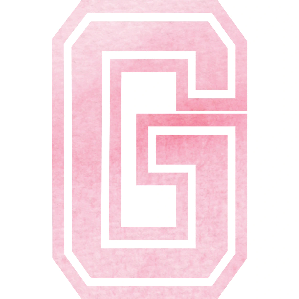 Buegelbild-Buchstabe-Aquarell-Pink-G