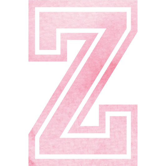 Buegelbild-Buchstabe-Aquarell-Pink-Z