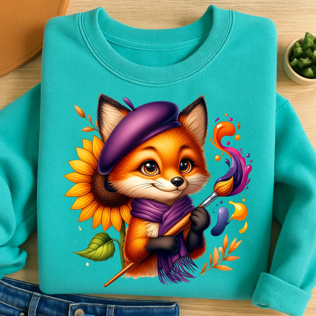 Bügelbild Fuchs Kreativzauber