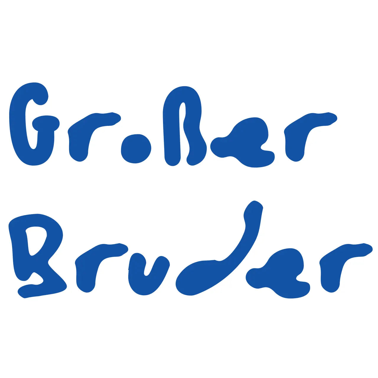 Bügelbild Großer Bruder 2