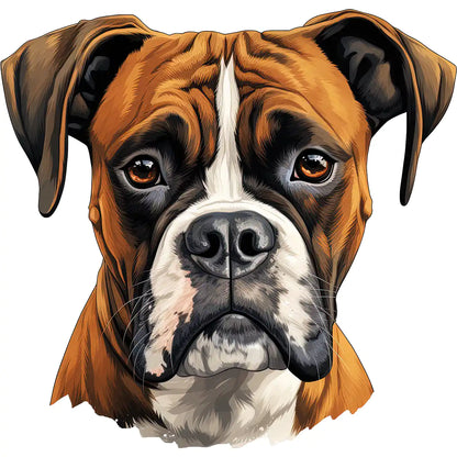 Buegelbild-Hund-Boxer