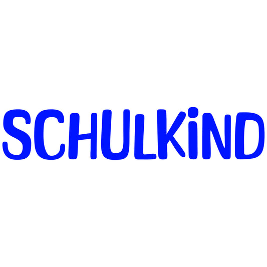 Buegelbild-Schriftzug-1-Schulkind-Blau