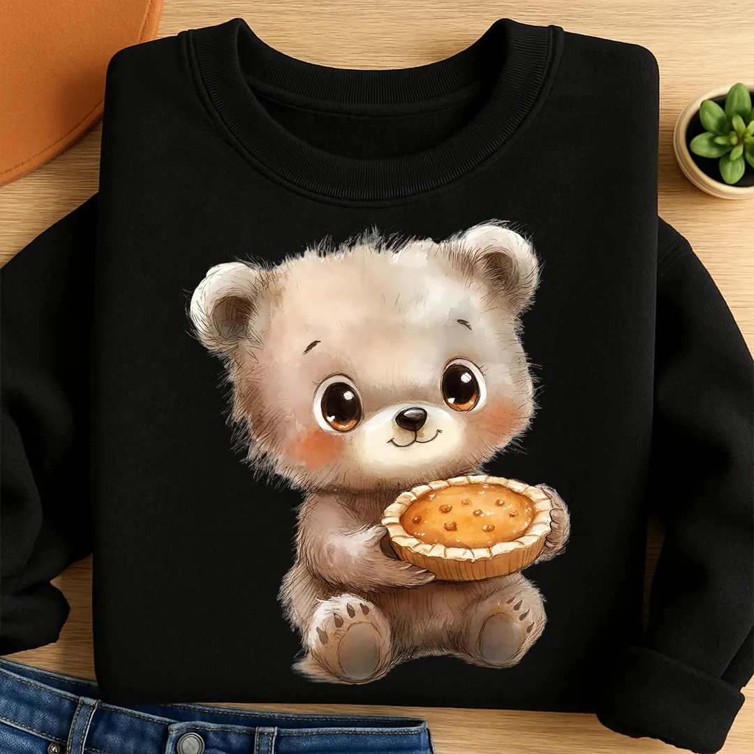 Bügelbild Süßschnute Bär