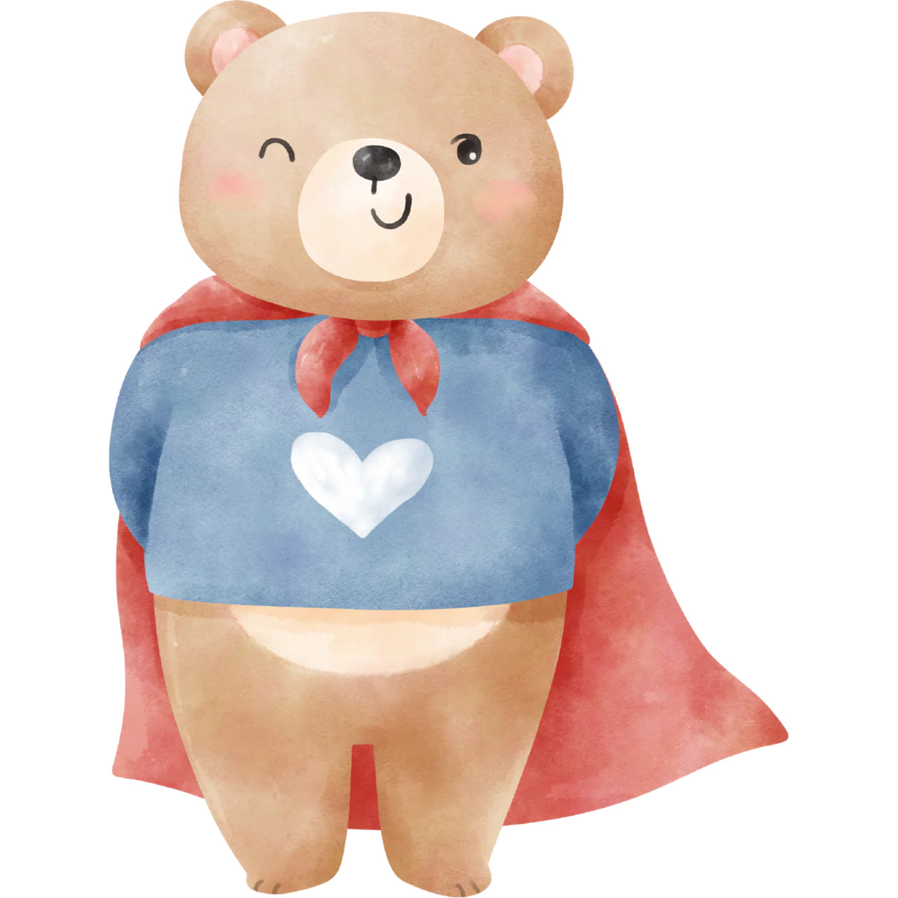 Buegelbild-Super-Baer-Held