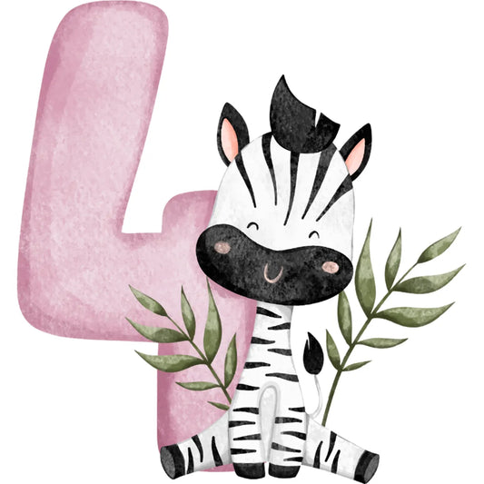 Buegelbild-Zahl-4-Zebra