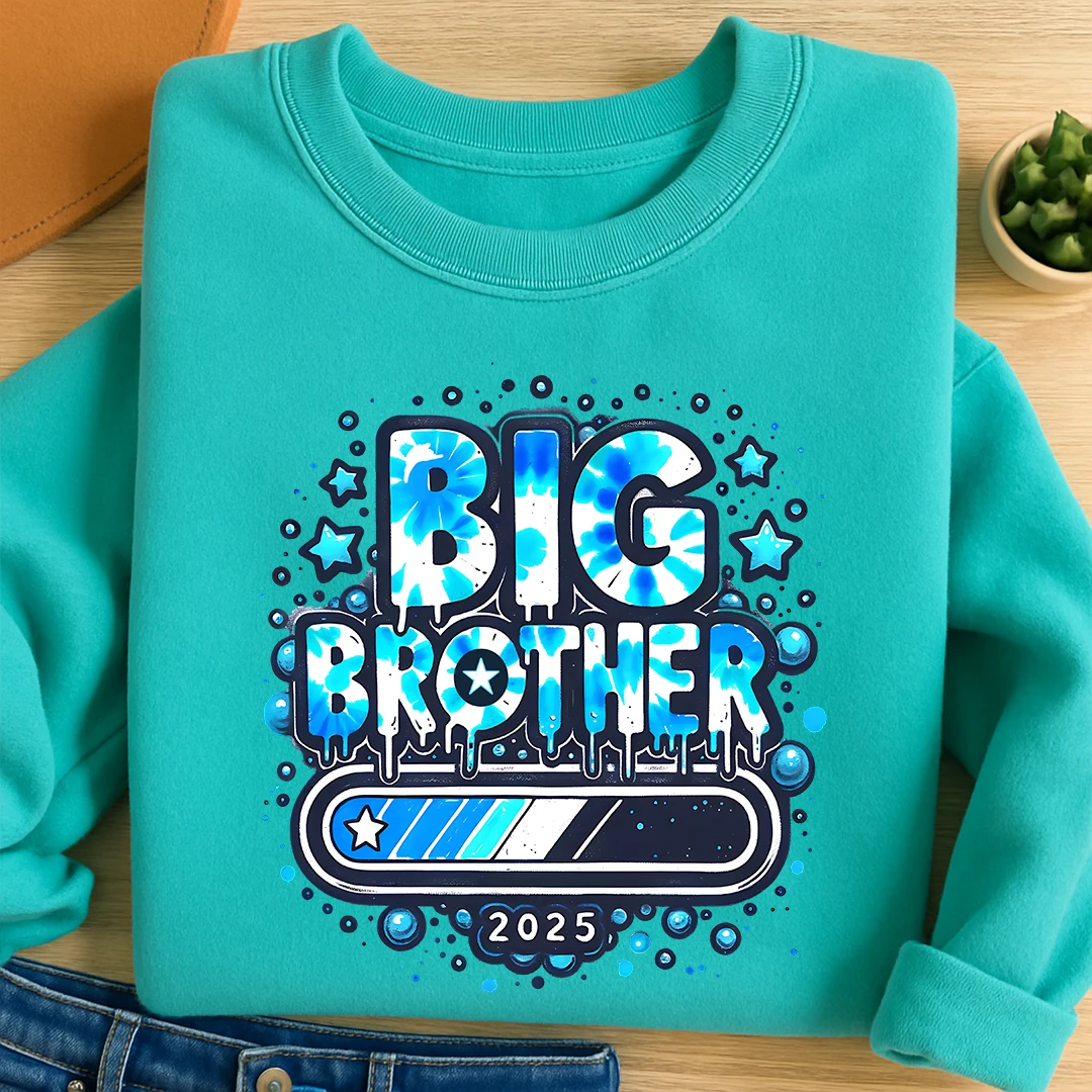Bügelbild Big Brother - Bruder 2025