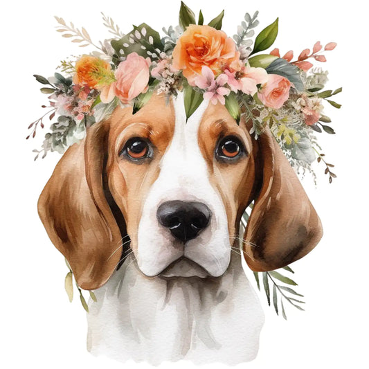 Buegelbild-hund-beagle