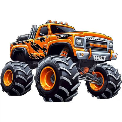 Buegelbild-monstertruck-Blaze-fury