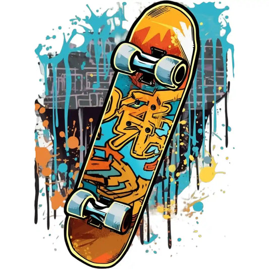 Buegelbild-skateboard