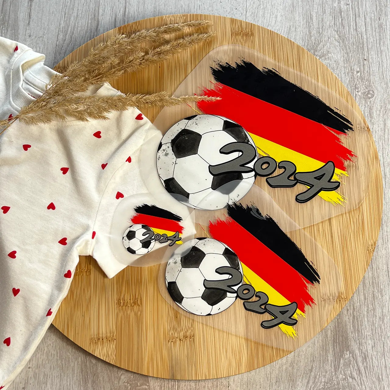 Buegelbild Fussball 2024 Deutschland 3