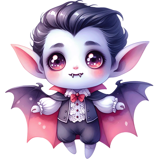 Bügelbild Mini Dracula