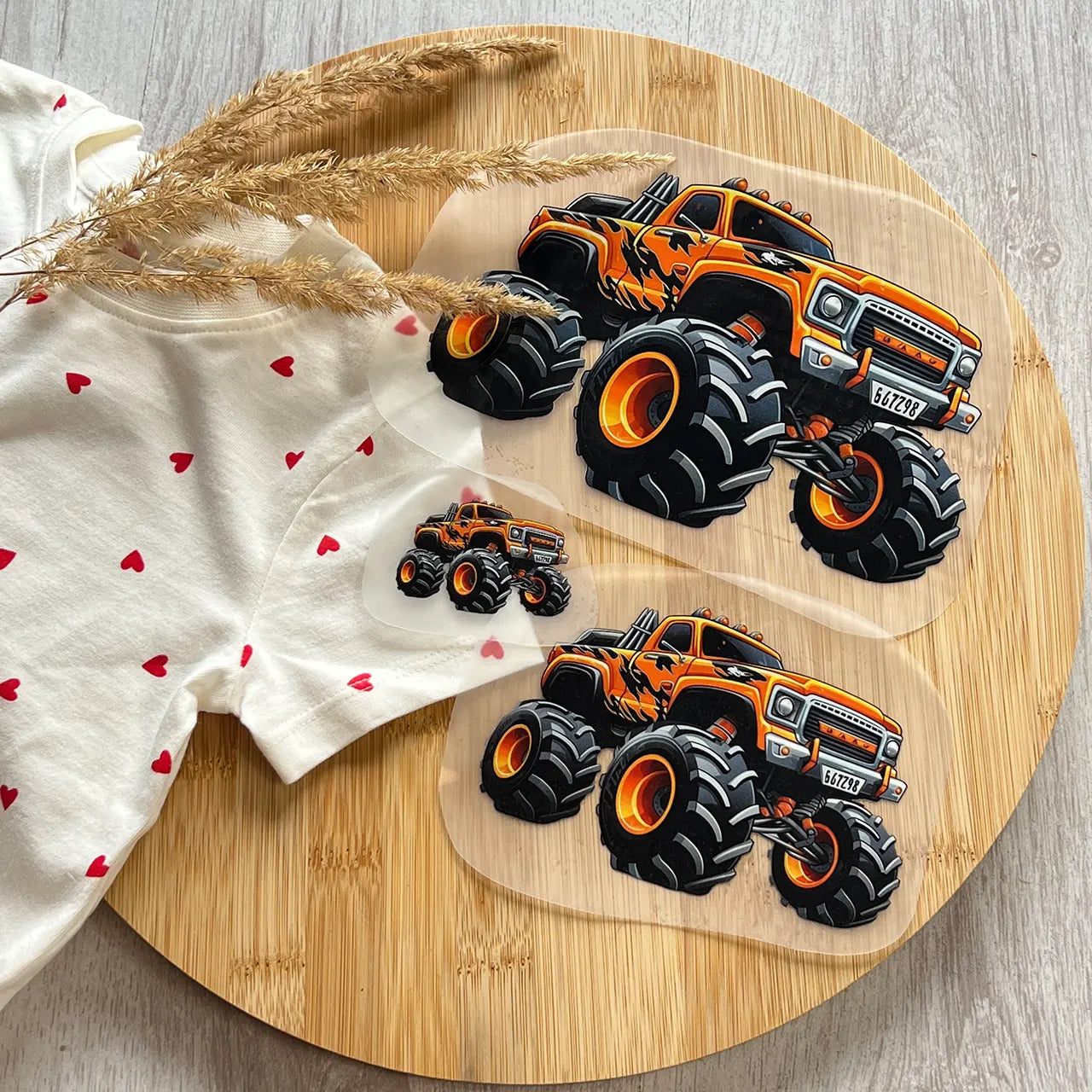 Buegelbild Monstertruck Blazefury 3