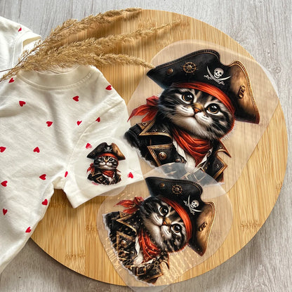 Buegelbild Piratenkatze Joe - 3