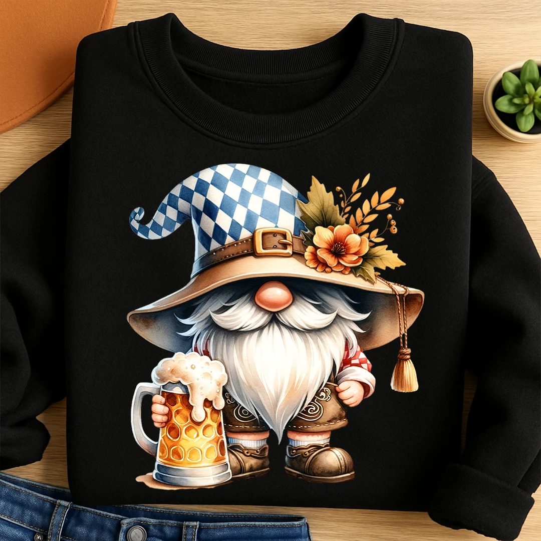 Bügelbild Oktoberfest Wichtel Udo