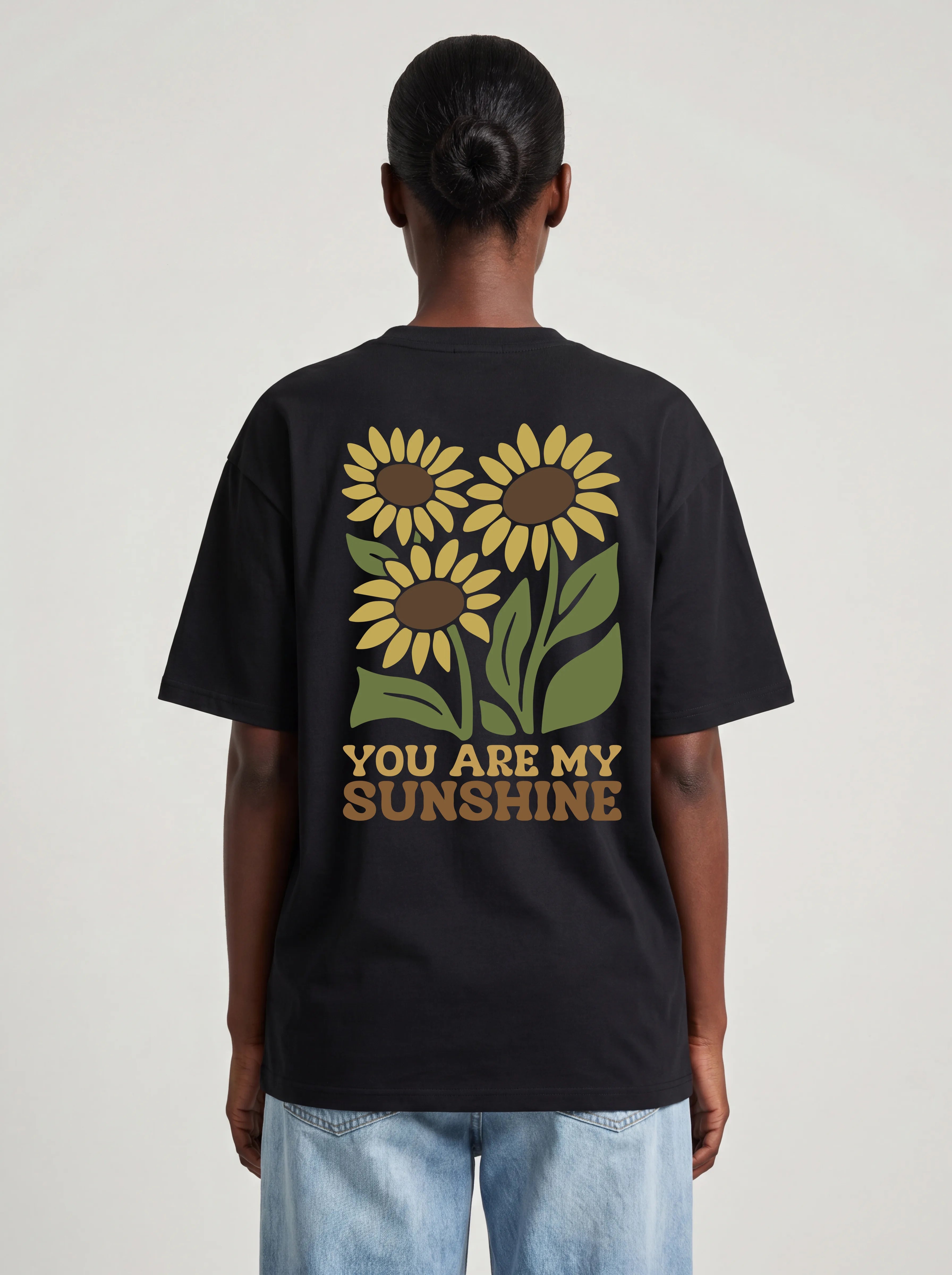 YOU ARE MY SUNSHINE - OVERSIZED SHIRT BACKPRINT